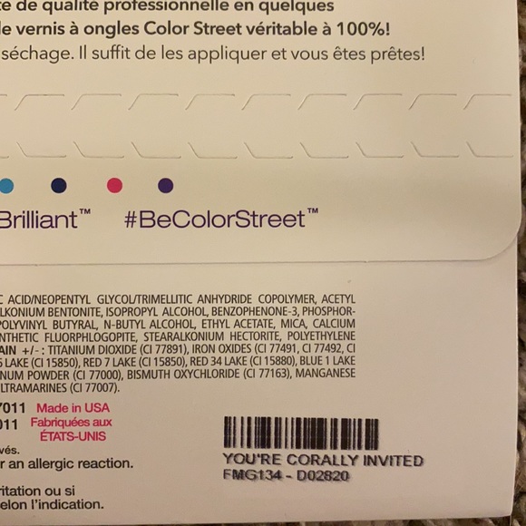 Color Street nail polish strips - Picture 3 of 3